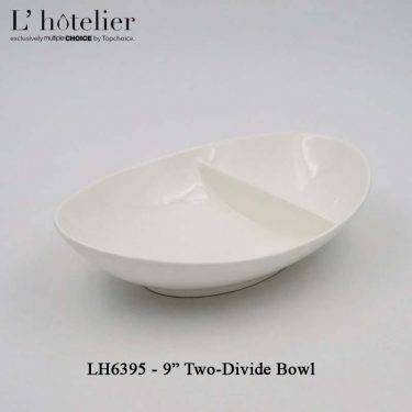 L'Hotelier 9" 2-Divide Bowl