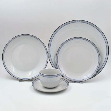 30pc Dinner Set Porcelain – Sapphire Blue