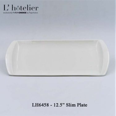 L'Hotelier 12.5" Slim Plate