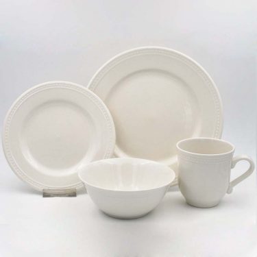 16pc Dinner Set Stoneware - Pearlina
