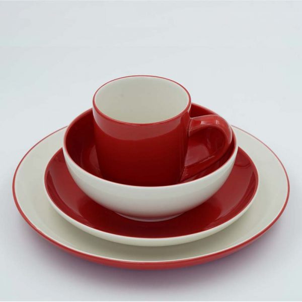 24pc Dinner Set Stoneware Happi Coral Multiple Choice Philippines