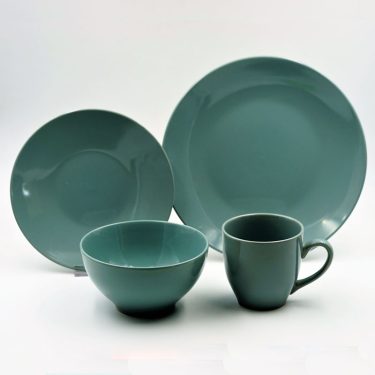 16pc Dinner Set Stoneware - Cove Opal