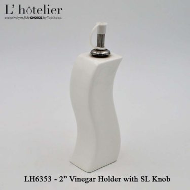 L'Hotelier Vinegar Holder with SL Knob