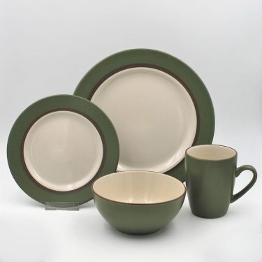 16pc Dinner Set Stoneware - Kensington Cedar
