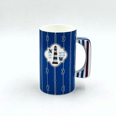 Hands Off Big Mug - Lighthouse Knot